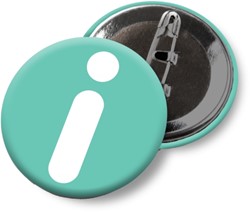 IDO button met magneet, 56mm