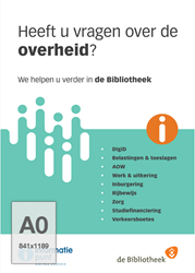 Poster A0 - Heeft u vragen over de overheid?