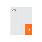 A3 (297 x 420 mm)