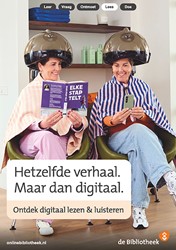 Digitaal lezen - Flyer A5 - Kapper Telefoon