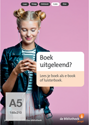 Digitaal Lezen - Flyer A5, 12-18 jaar