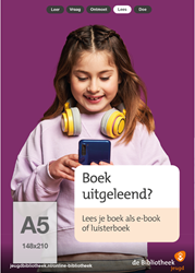 Digitaal Lezen - Flyer A5, 6-12 jaar