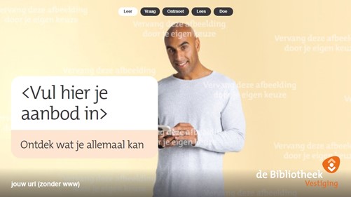Campagne Proposities - deBibliotheek, Narrowcasting