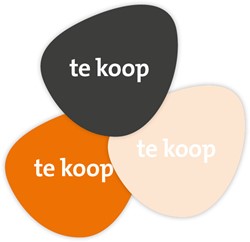 Etiket Te koop - rol 500 st.