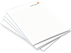 Notitieblok A5 de Bibliotheek - 50 bloks a 50 vel