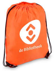 Rugtas "logo de Bibliotheek"