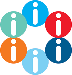 Vloerstickers B500 x H500mm - set van 6 kleuren